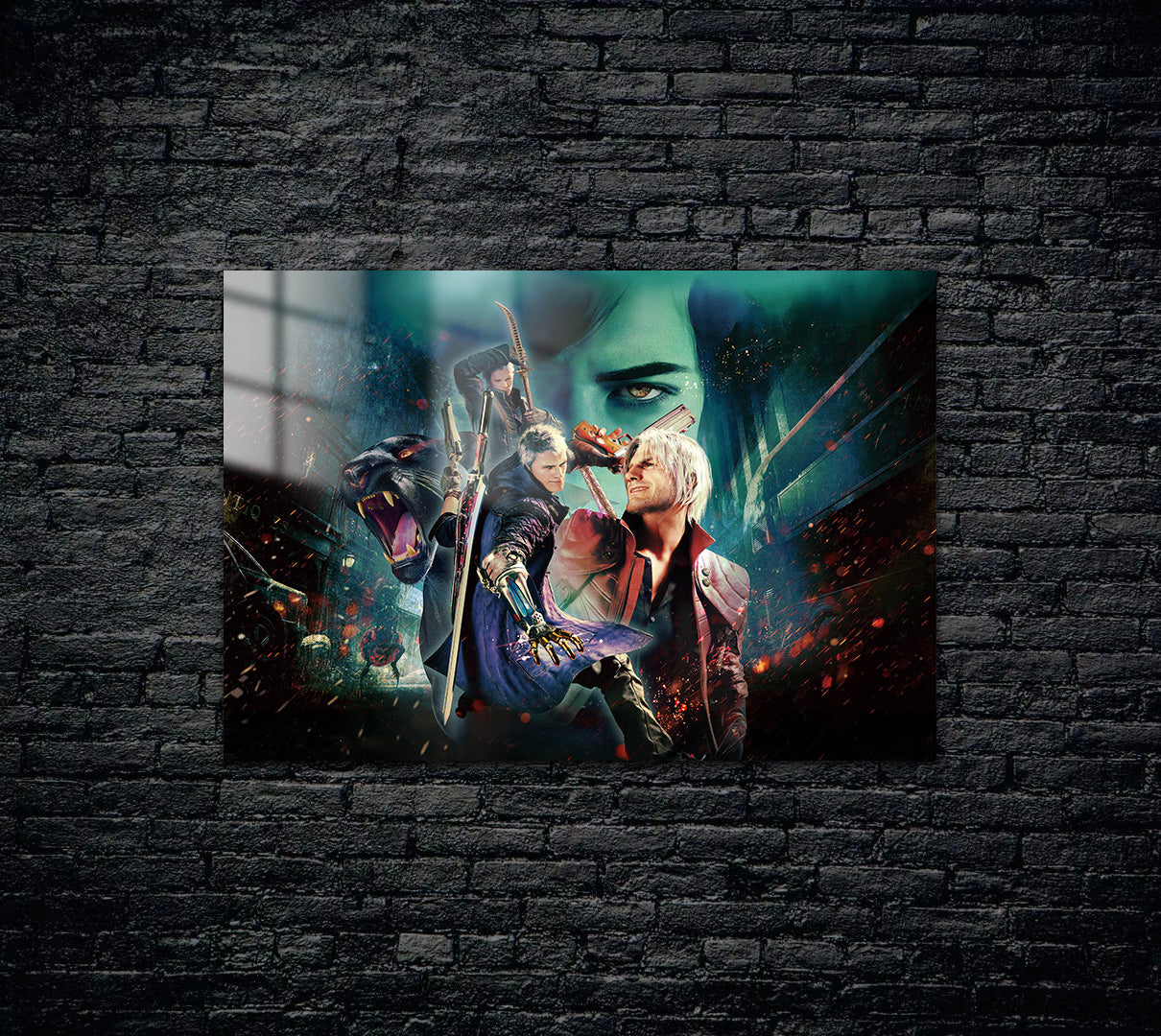Devil May Cry DMC Metal Poster 972