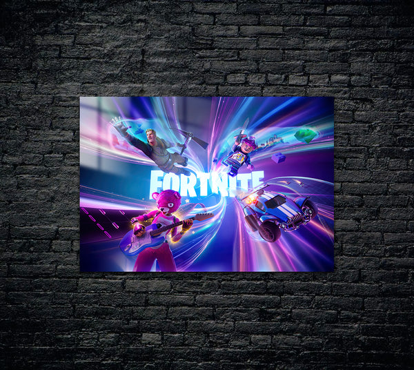Fortnite Metal Poster 1167