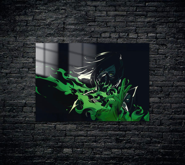 Valorant Viper Metal Poster 1106