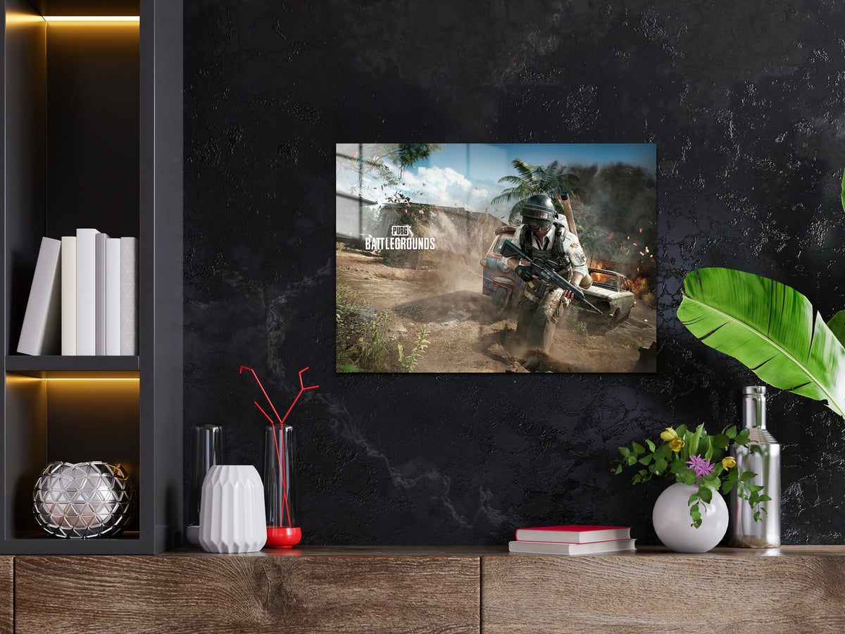 PUBG Battlegrounds Metal Poster 1186