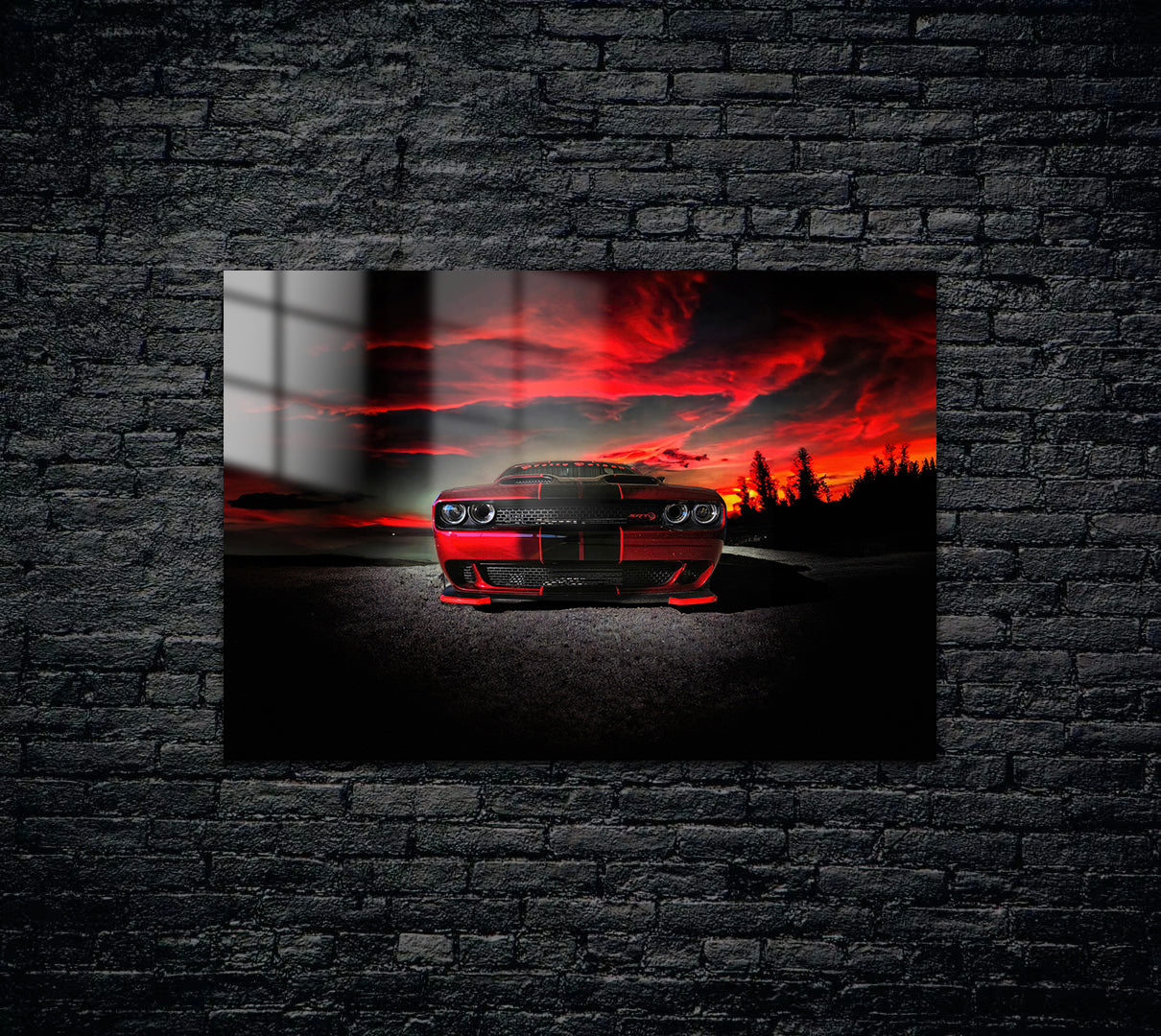 Dodge Challenger Metal Poster 1650