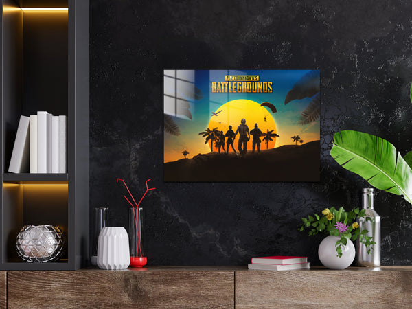 PUBG Battlegrounds Metal Poster 1187