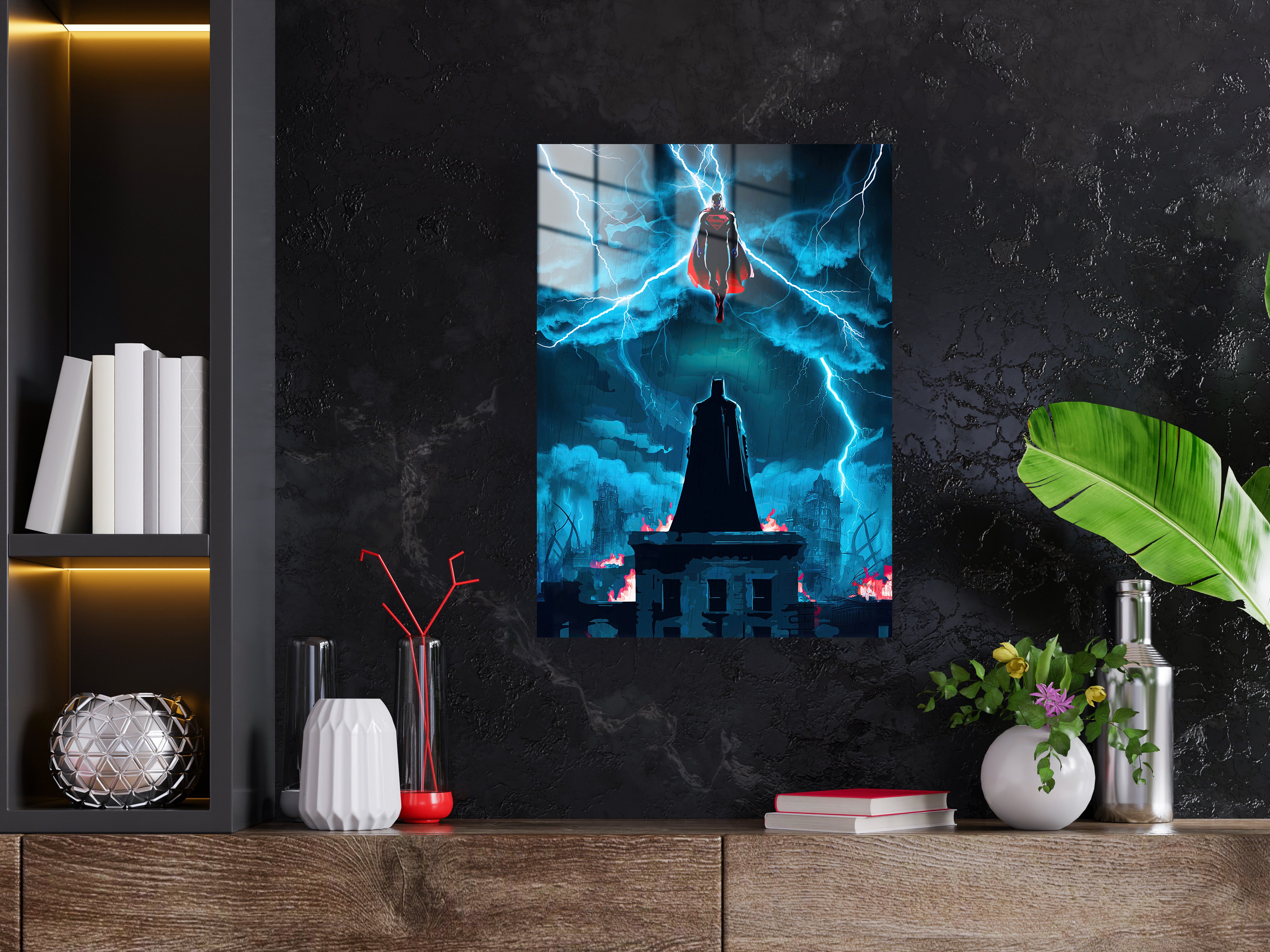 Batman Superman Metal Poster 57