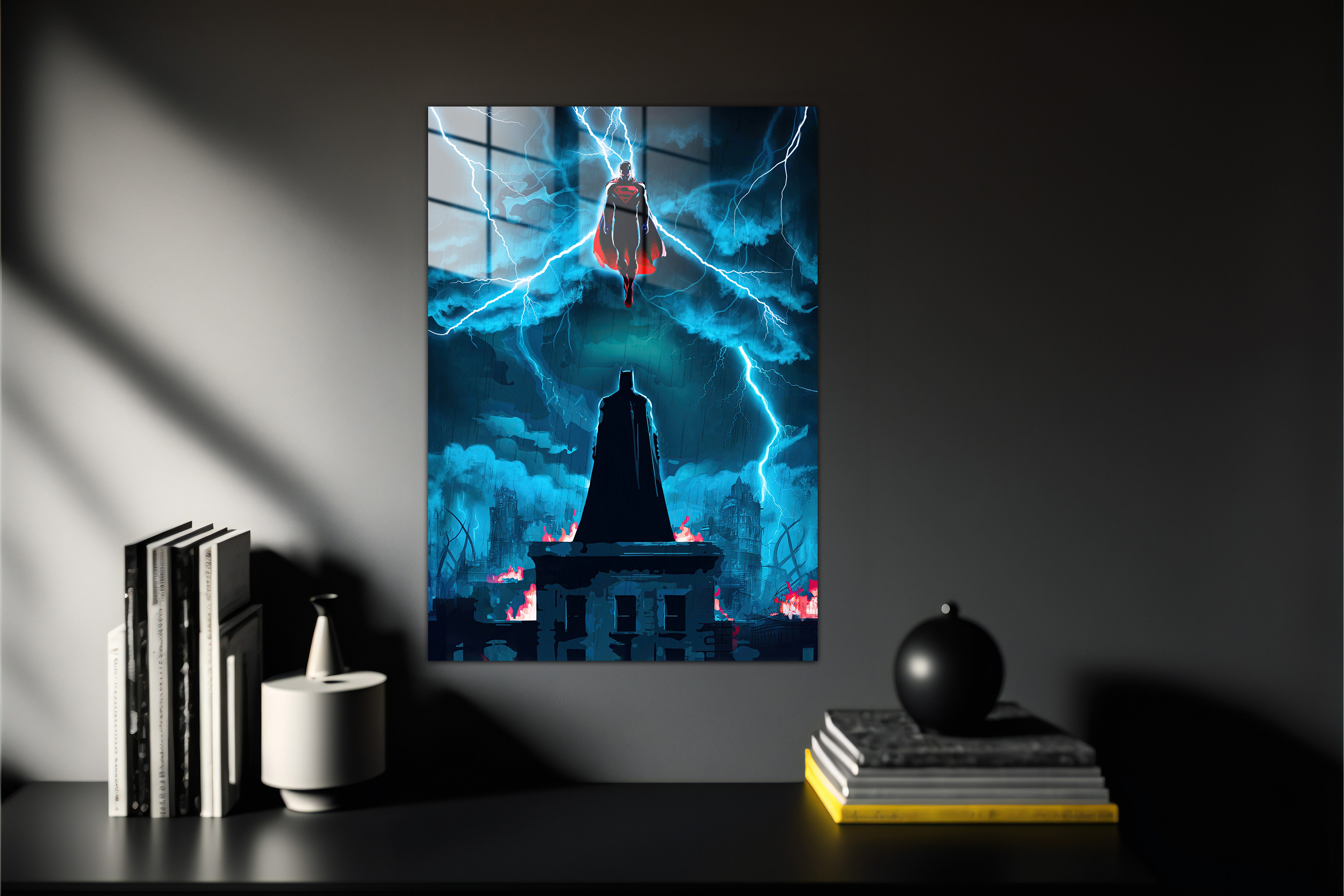 Batman Superman Metal Poster 57