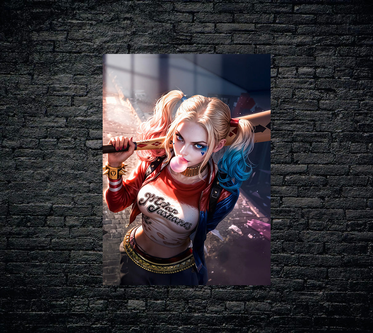 Batman Harley Quinn Metal Poster 61