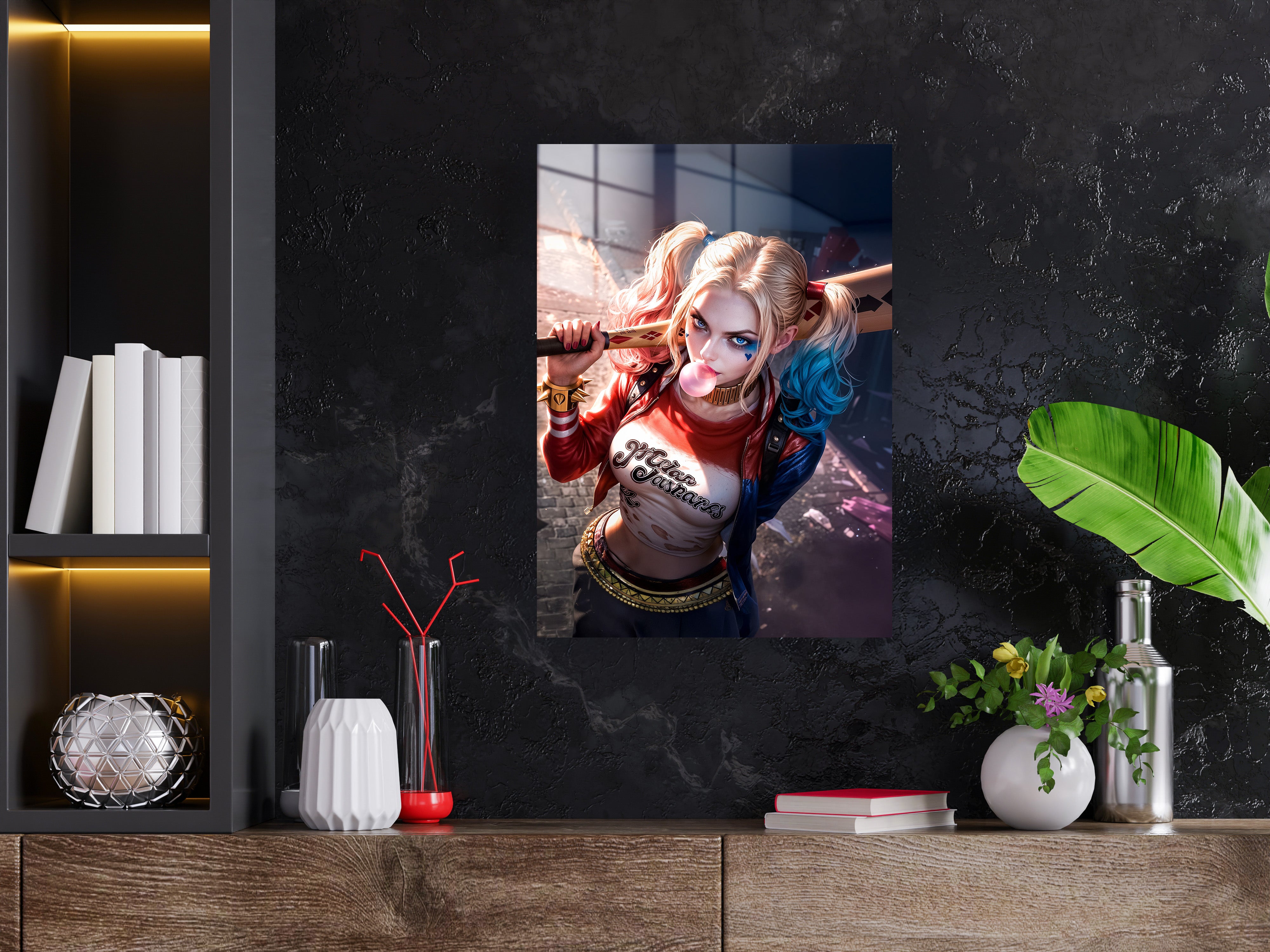 Batman Harley Quinn Metal Poster 61