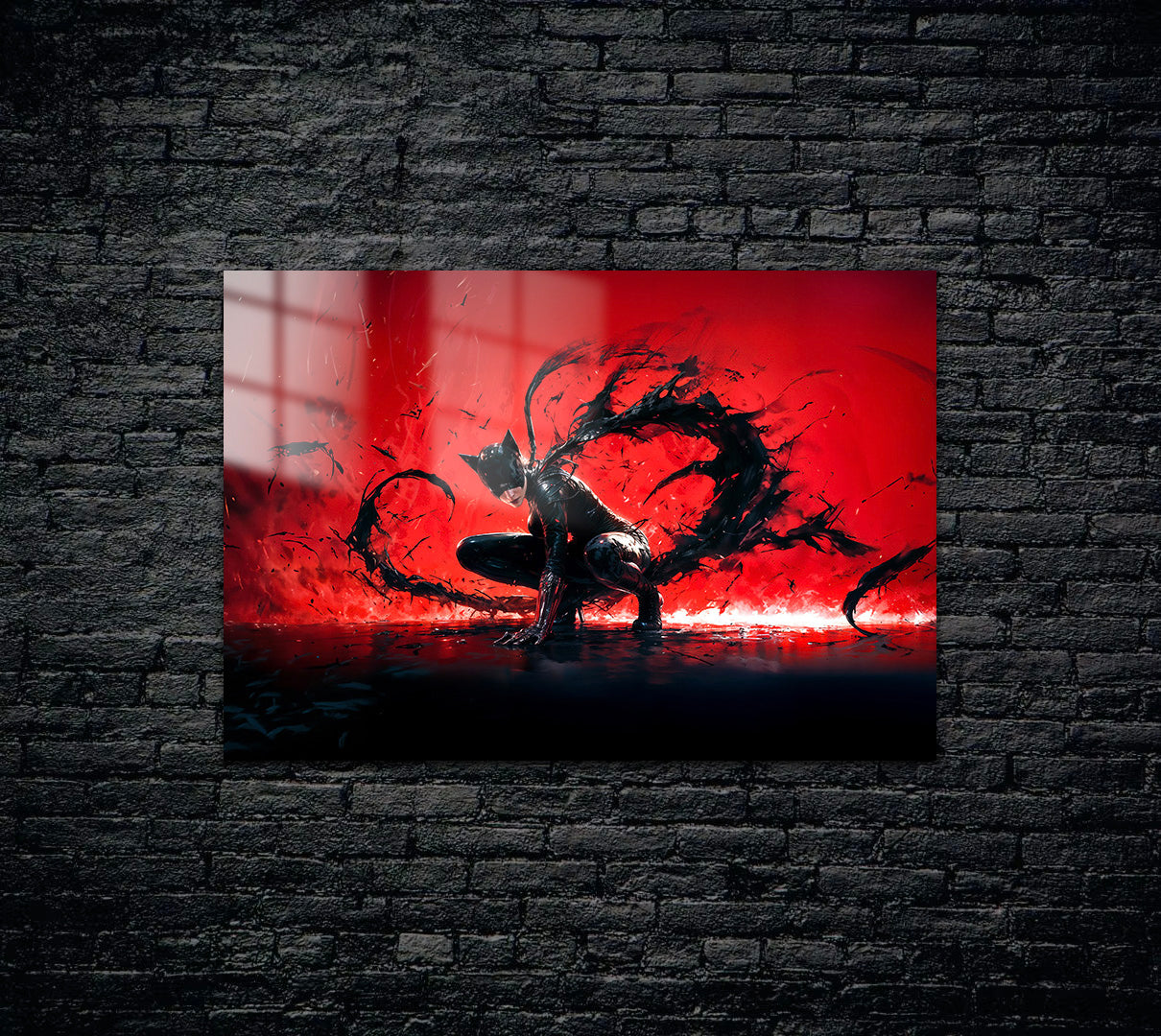 Batman Cat Woman Metal Poster 62