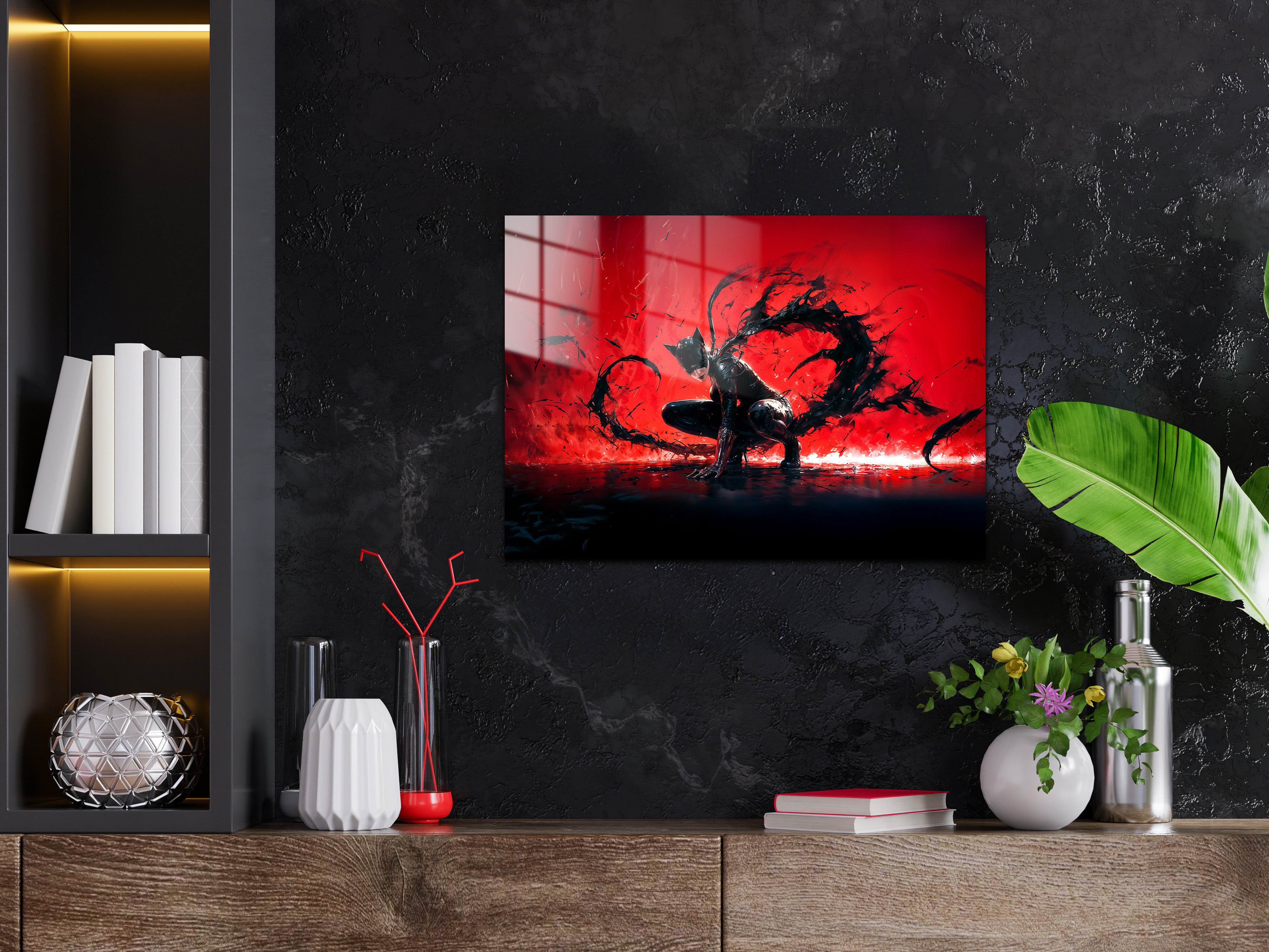 Batman Cat Woman Metal Poster 62