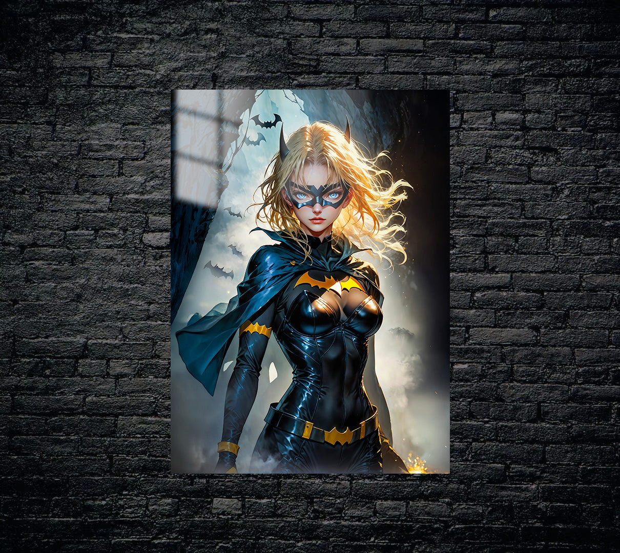 Batman Batwoman Metal Poster 64