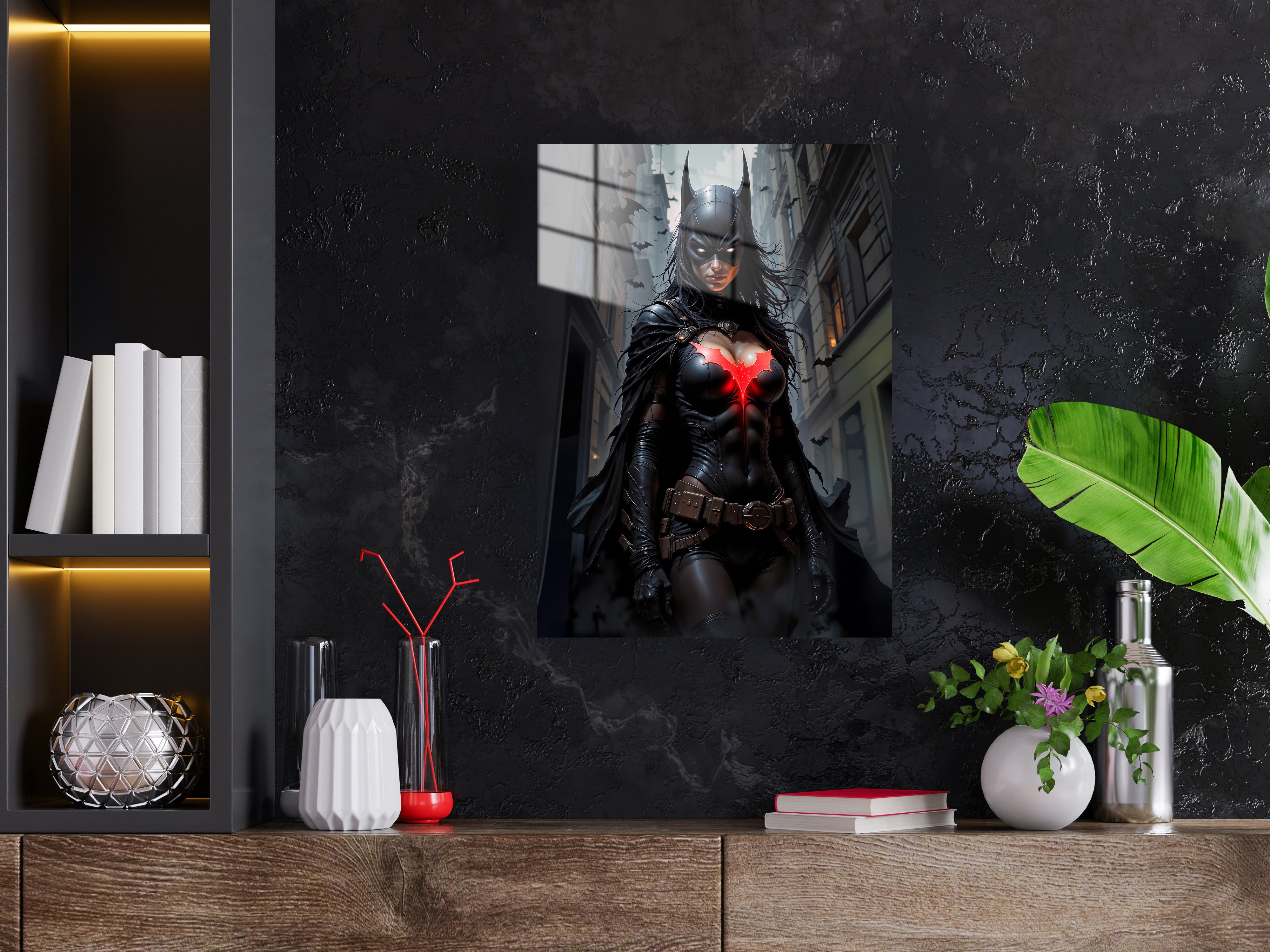 Batman Batwoman Metal Poster 74