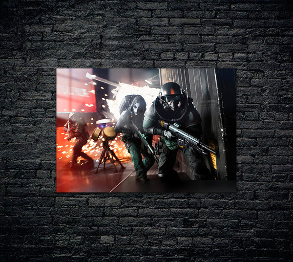 Battlefield Metal Poster 1341