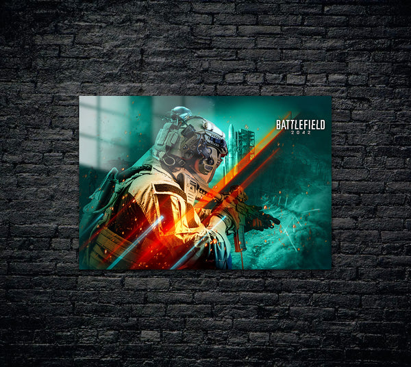 Battlefield Metal Poster 1342