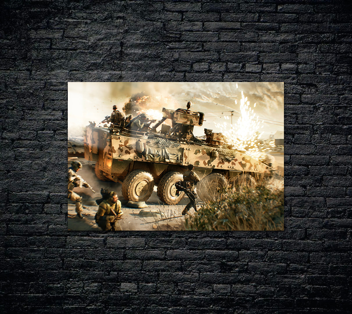 Battlefield Metal Poster 1344