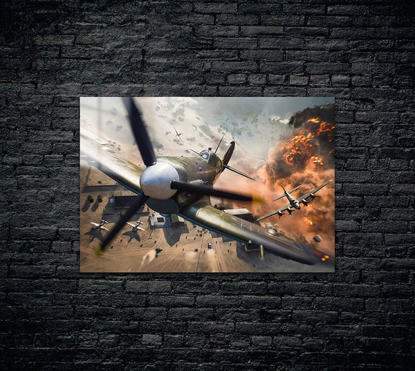 Battlefield Metal Poster 1346