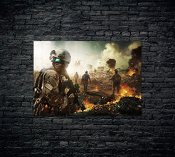 Battlefield Metal Poster 1347