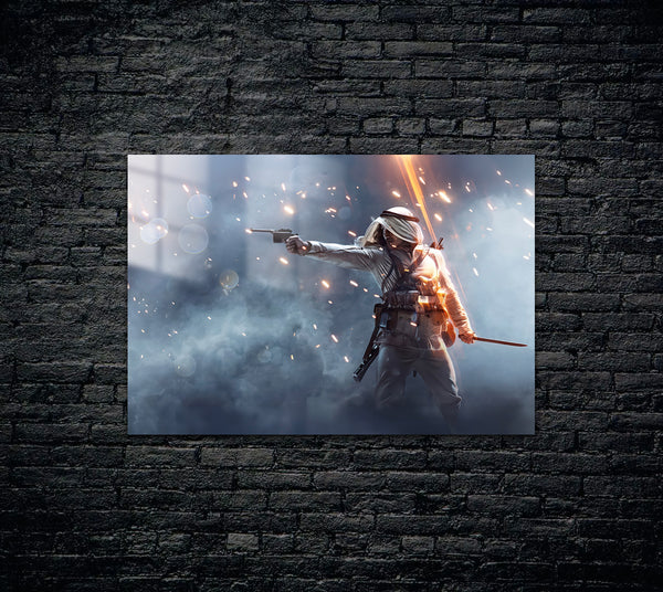 Battlefield Metal Poster 1348