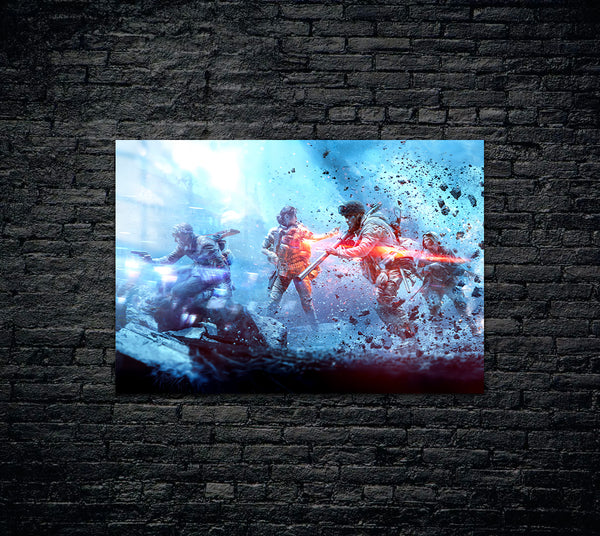 Battlefield Metal Poster 1332