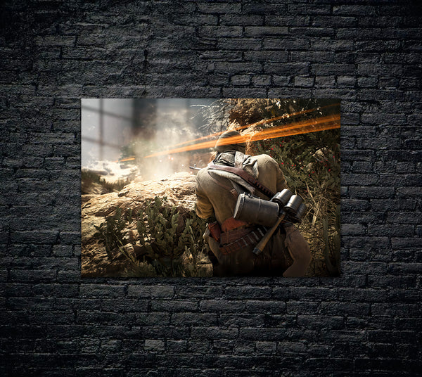 Battlefield Metal Poster 1334