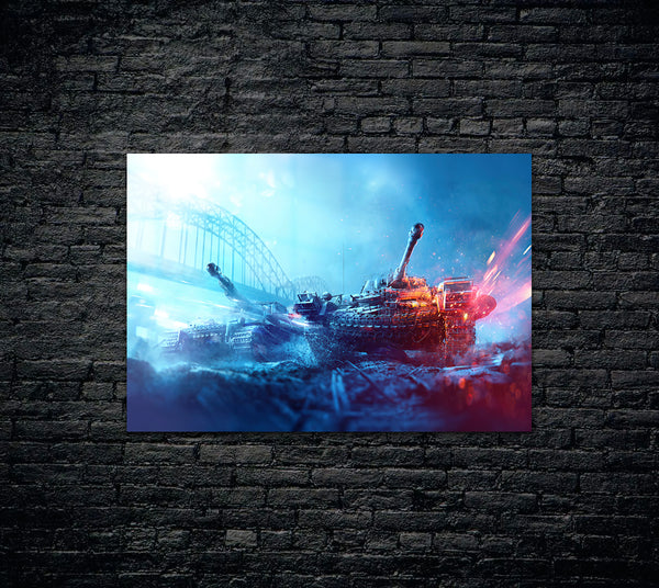Battlefield Metal Poster 1336