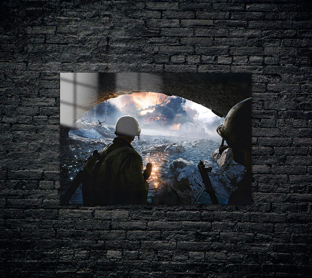 Battlefield Metal Poster 1338