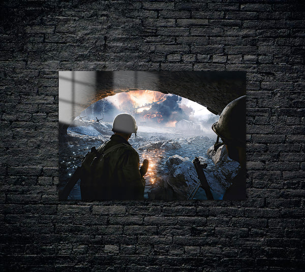 Battlefield Metal Poster 1338