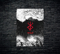 Berserk Kentaro Miura Metal Poster 81