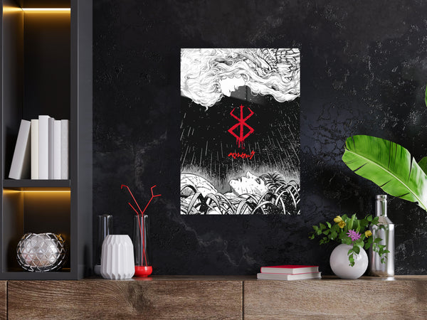 Berserk Kentaro Miura Metal Poster 81