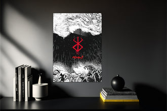 Berserk Kentaro Miura Metal Poster 81
