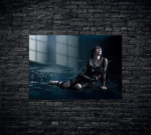 Billie Eilish Metal Poster 1467