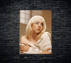 Billie Eilish Metal Poster 1469