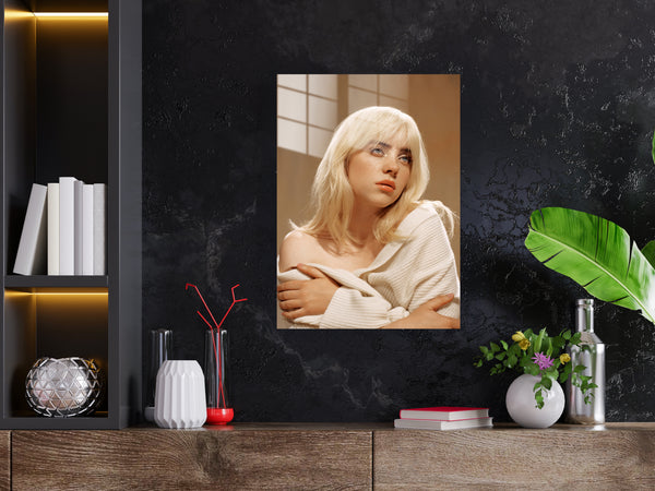 Billie Eilish Metal Poster 1469