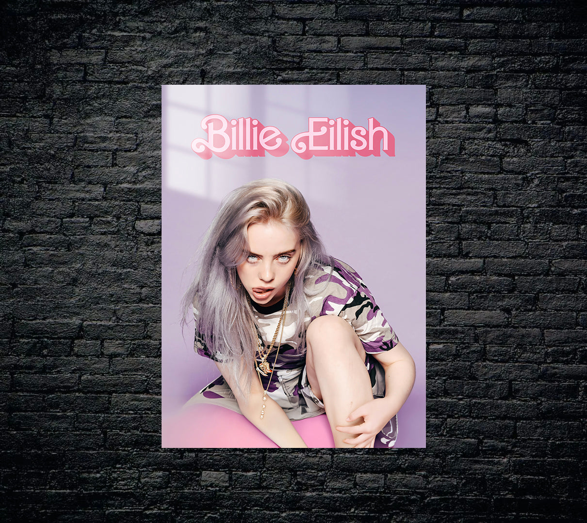 Billie Eilish Metal Poster 1472