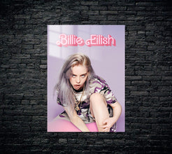 Billie Eilish Metal Poster 1472