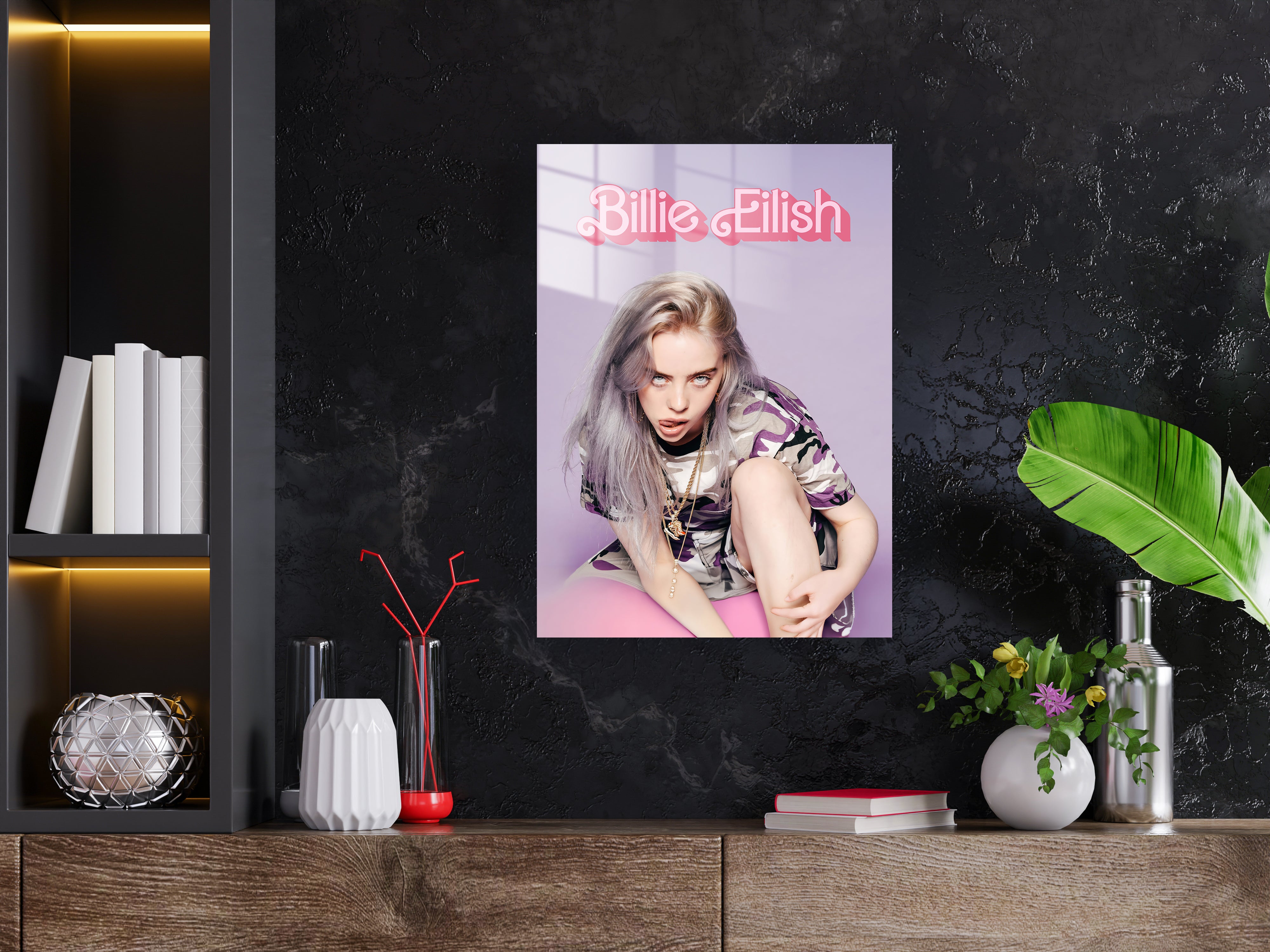 Billie Eilish Metal Poster 1472