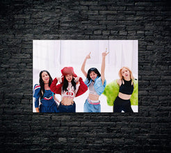 Black Pink Metal Poster 1482