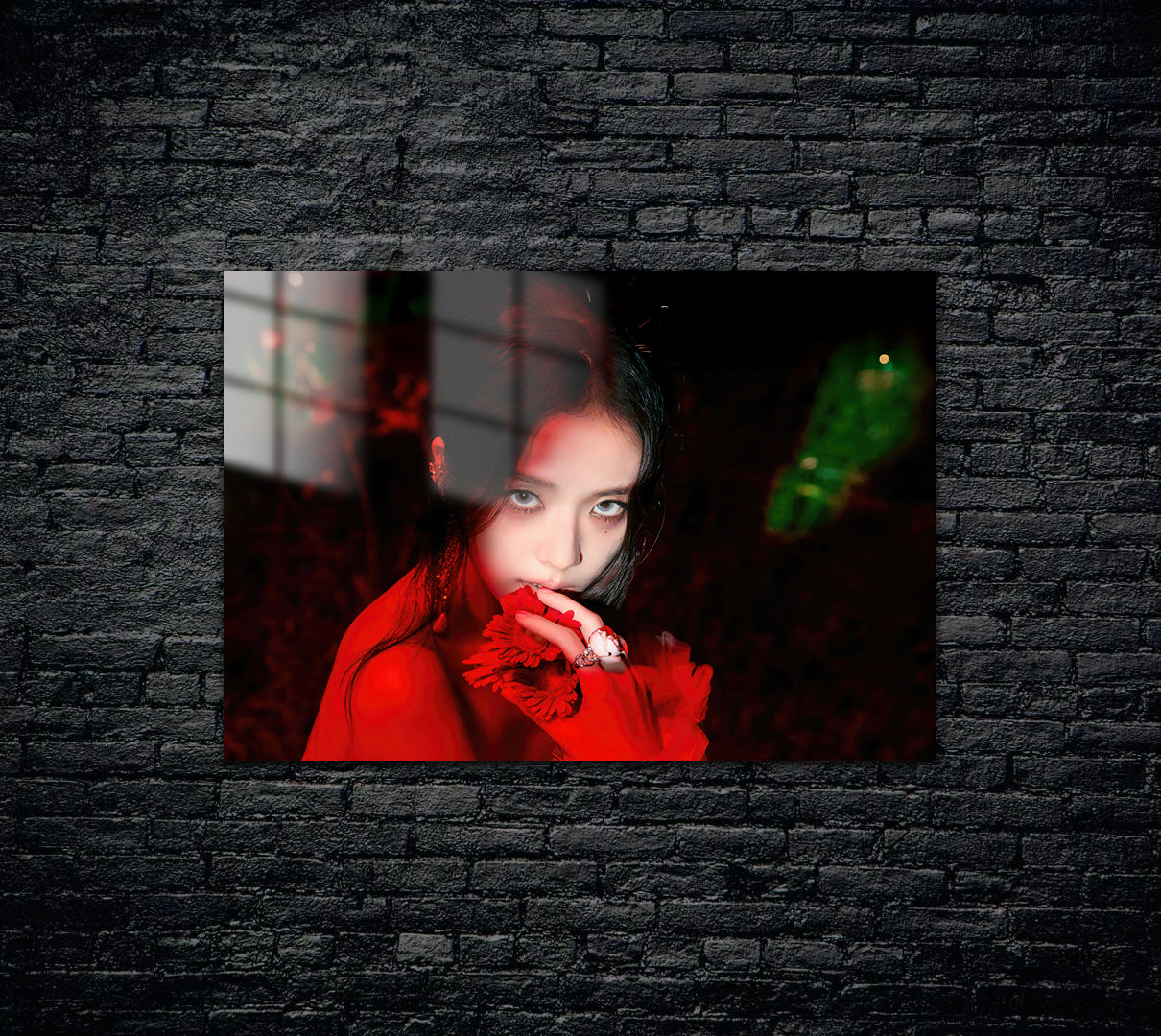 Black Pink Metal Poster 1489