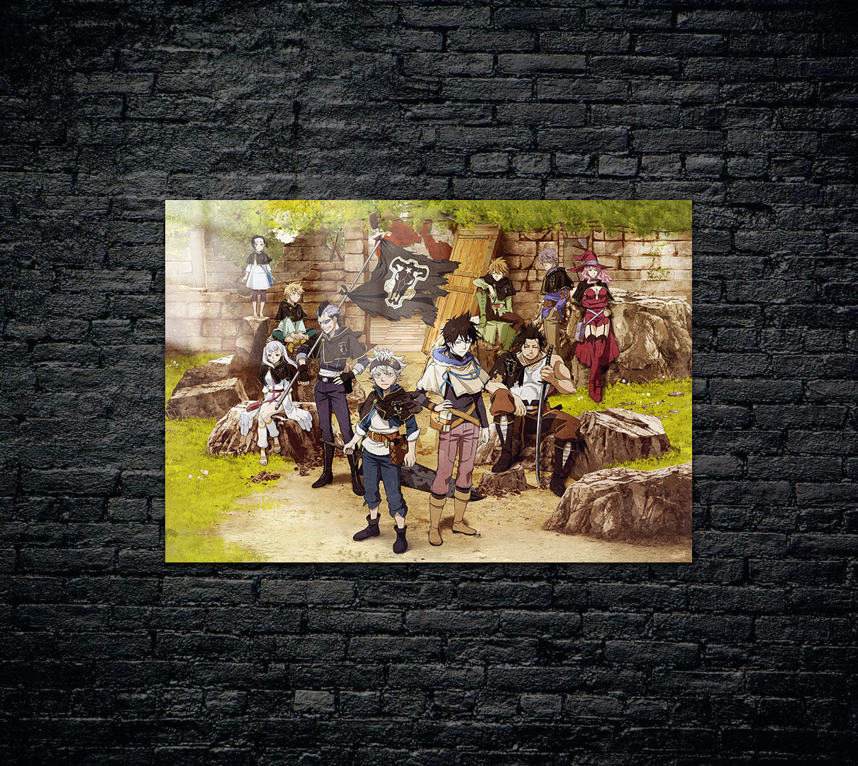 Black Clover Metal Poster 83