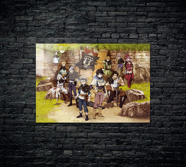 Black Clover Metal Poster 83