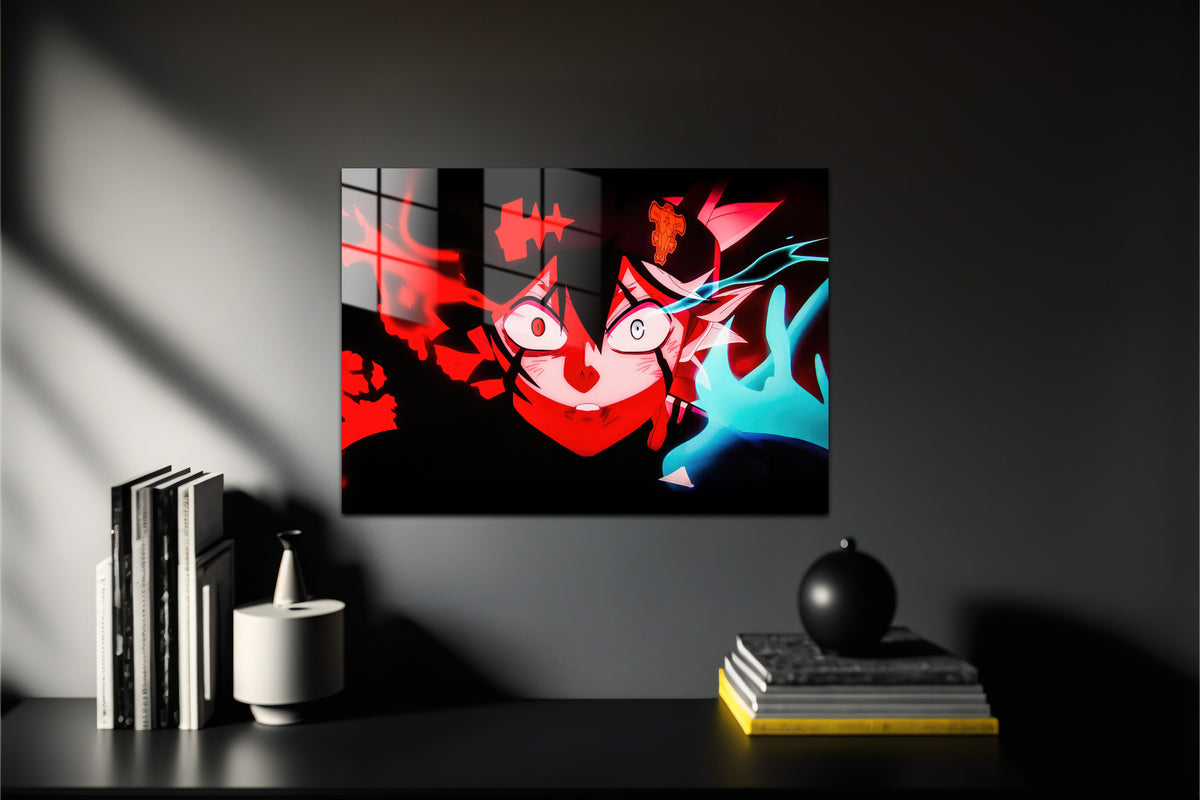 Black Clover Asta Metal Poster 85