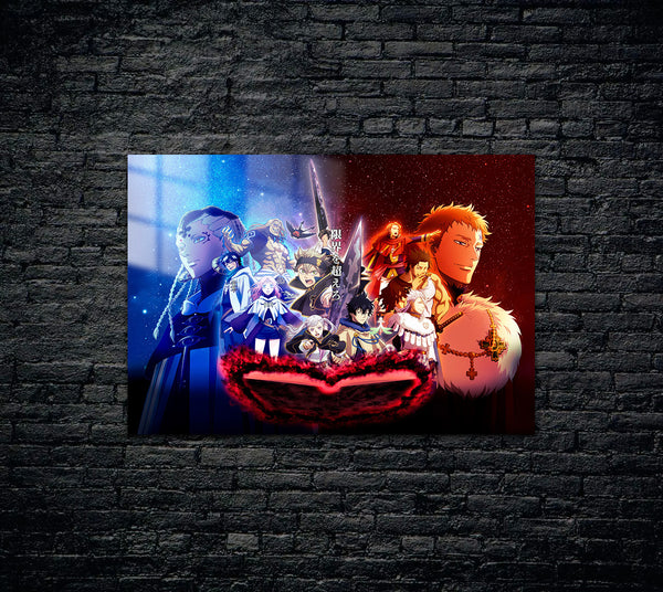 Black Clover Metal Poster 86