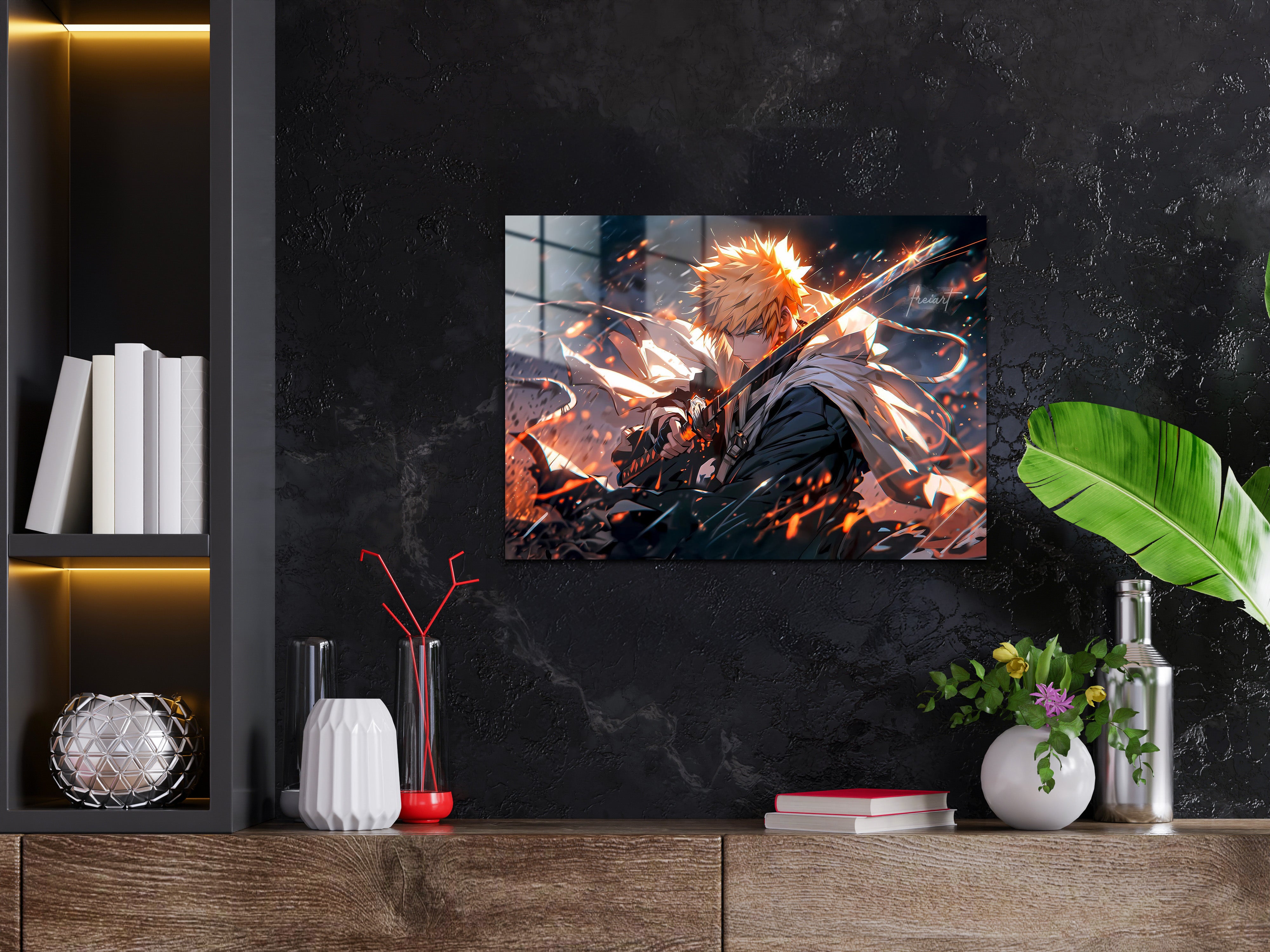 Bleach Ichigo Kurosaki Metal Poster 88