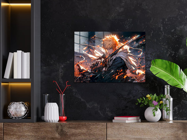 Bleach Ichigo Kurosaki Metal Poster 88