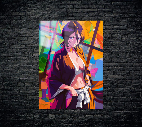 Bleach Rukia Kuchiki Metal Poster 90
