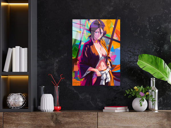 Bleach Rukia Kuchiki Metal Poster 90