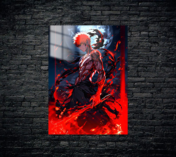 Bleach Ichigo Kurosaki Metal Poster 91