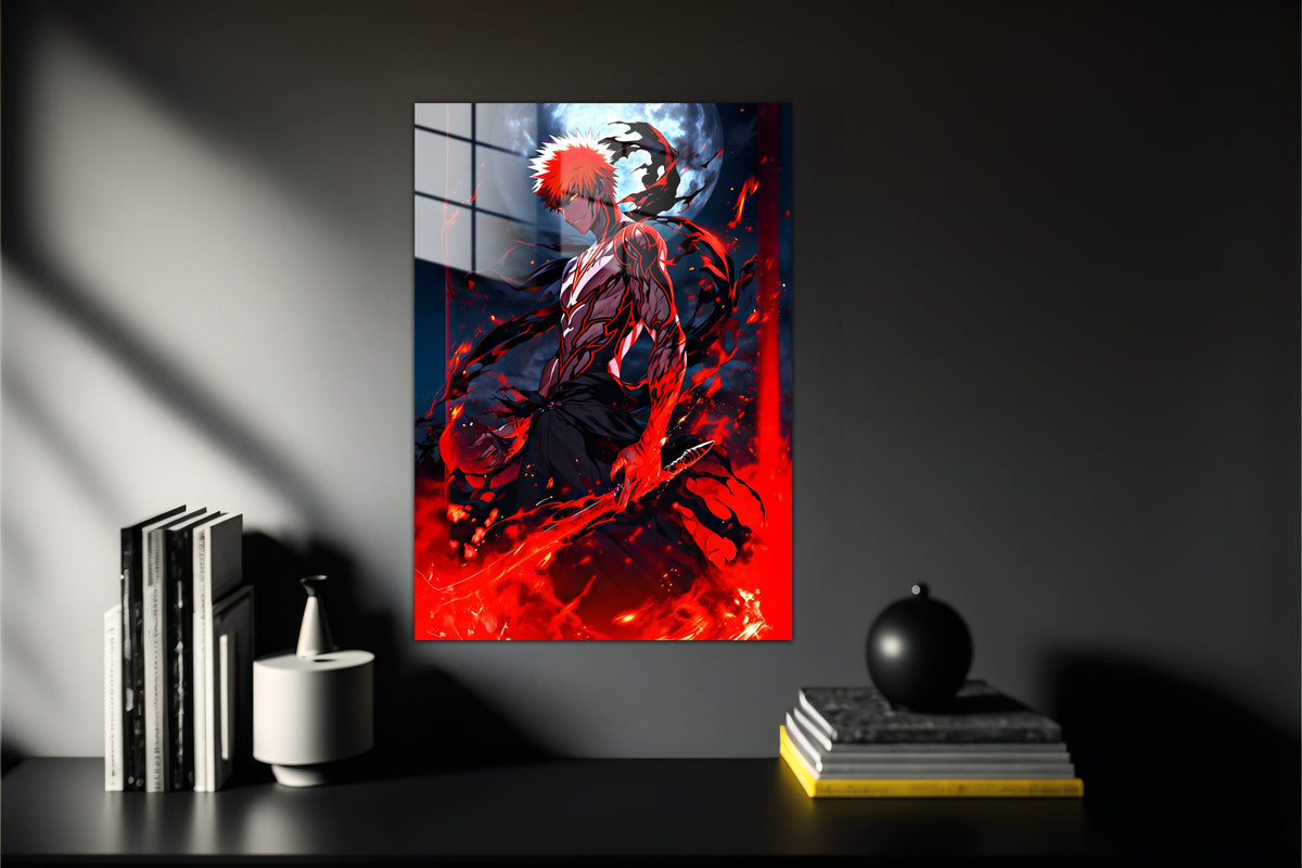 Bleach Ichigo Kurosaki Metal Poster 91