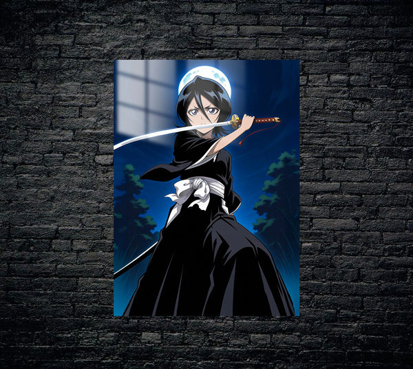 Bleach Rukia Kuchiki Metal Poster 97