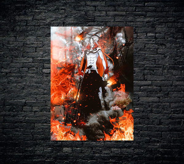 Bleach Ichigo Kurosaki Metal Poster 87