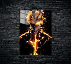 Bleach Ichigo Kurosaki Metal Poster 100