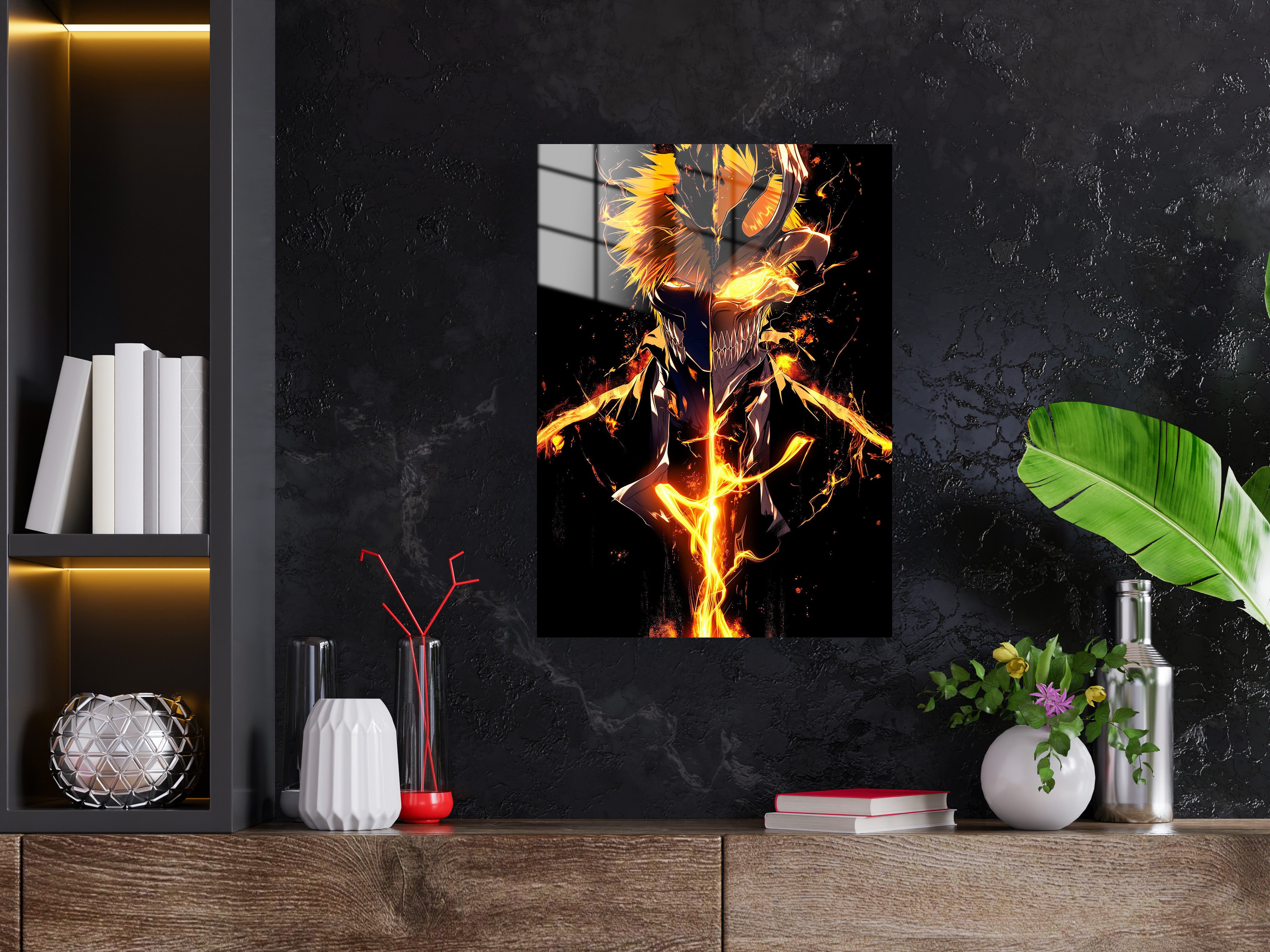 Bleach Ichigo Kurosaki Metal Poster 100